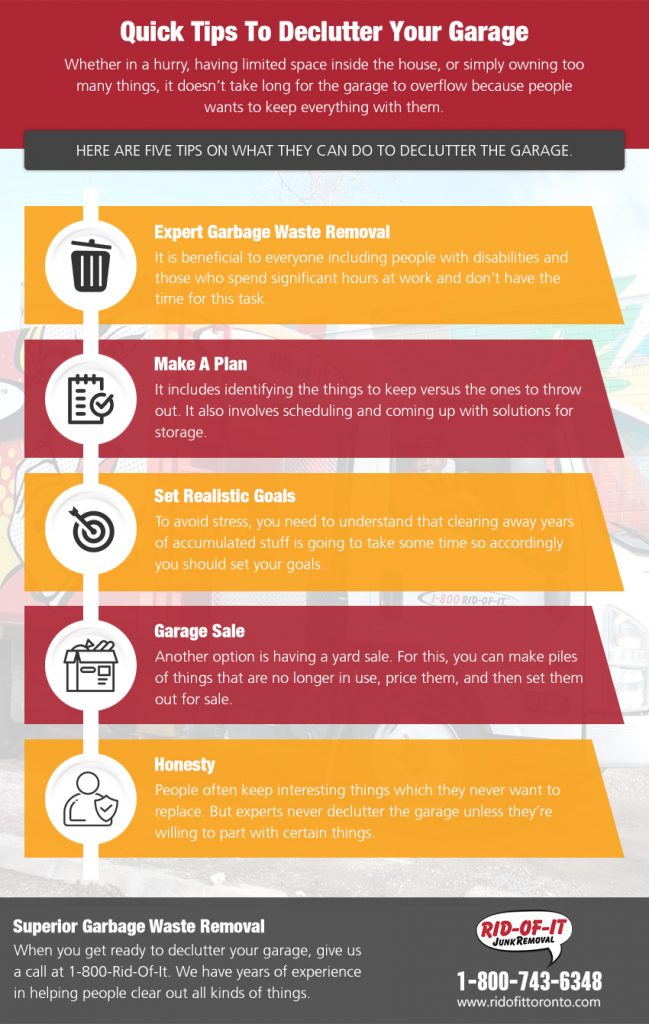 Tips To Quickly Declutter Your Garage