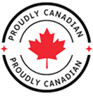 Proudly Canadian logo