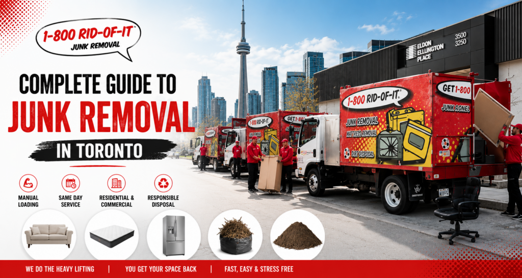Junk removal and soil disposal services in Toronto